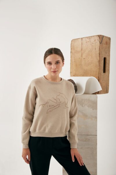 Sudadera Gina Beige