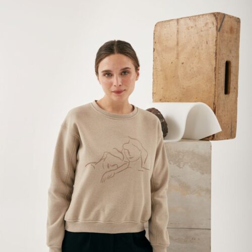 Gina Beige (1) Sudadera Gina Beige