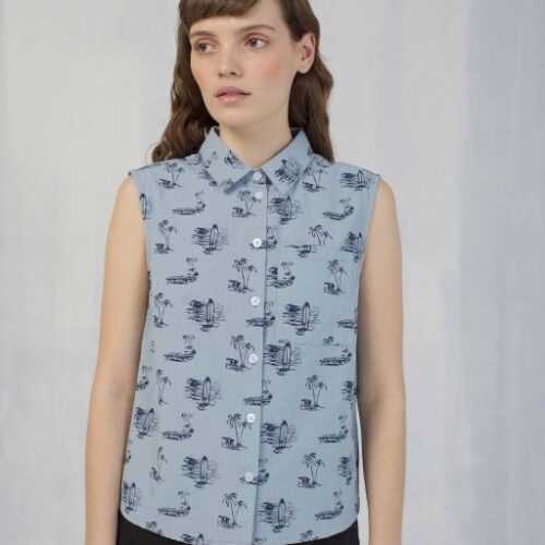 Noosa_Azul_Frontal-1.jpg Camisa Noosa Azul