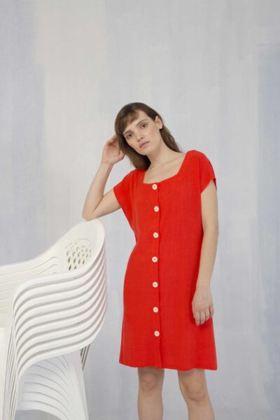 Vestido Tabarca Coral