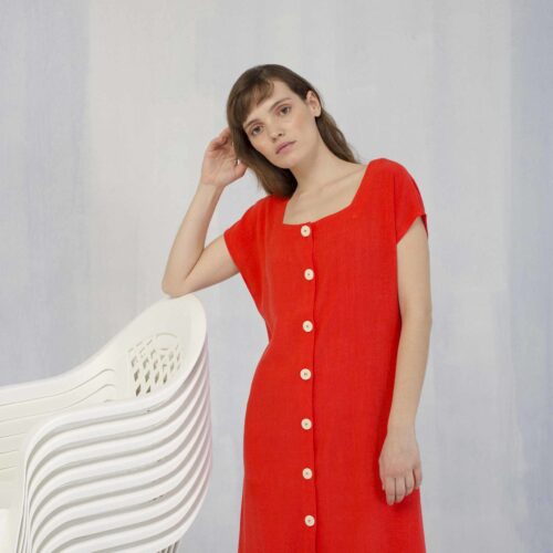 Vestido Tabarca Coral