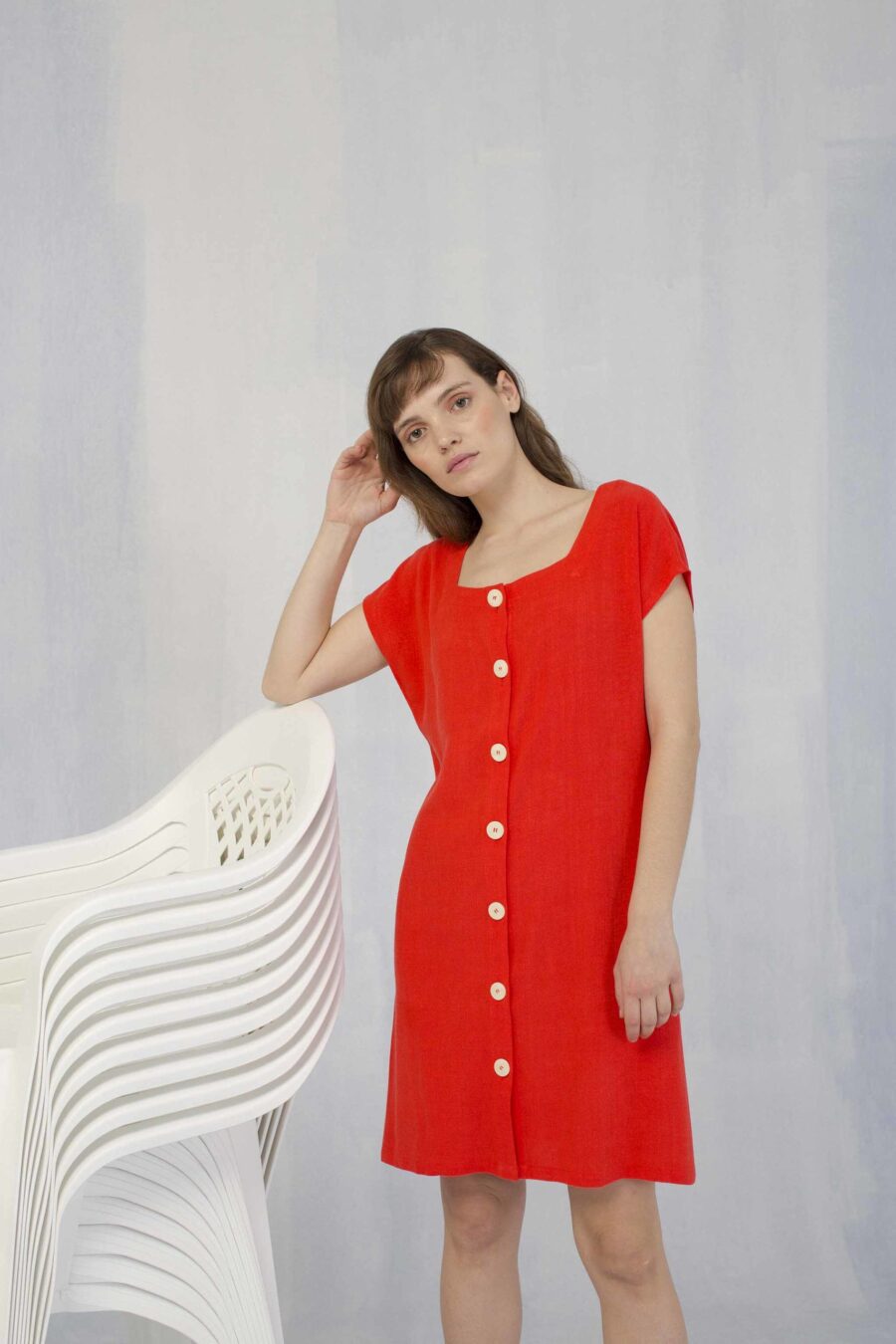 Vestido Tabarca Coral