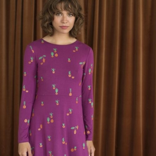 Vestido Strada Berenjena