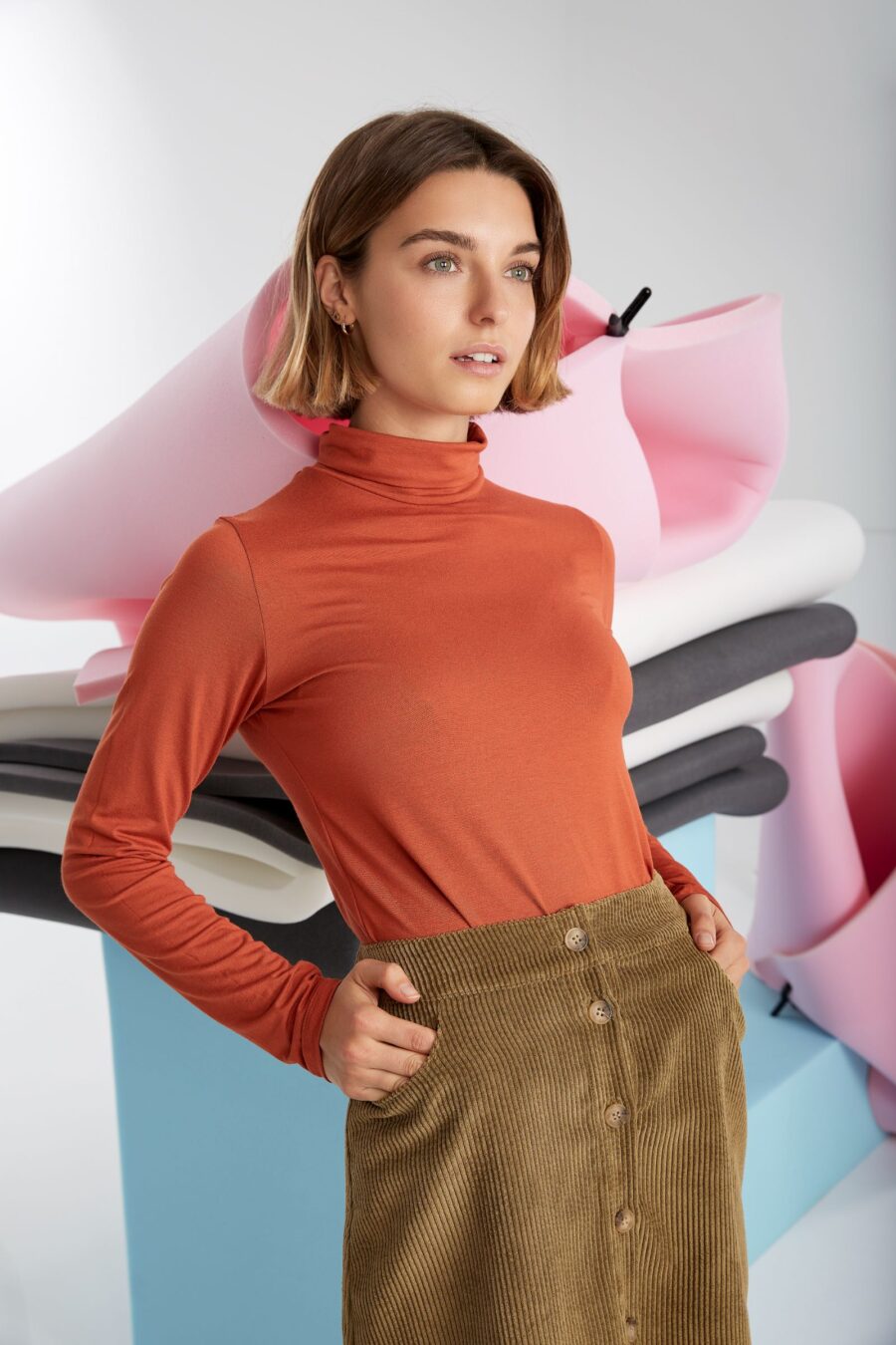 Camiseta Fantin Naranja