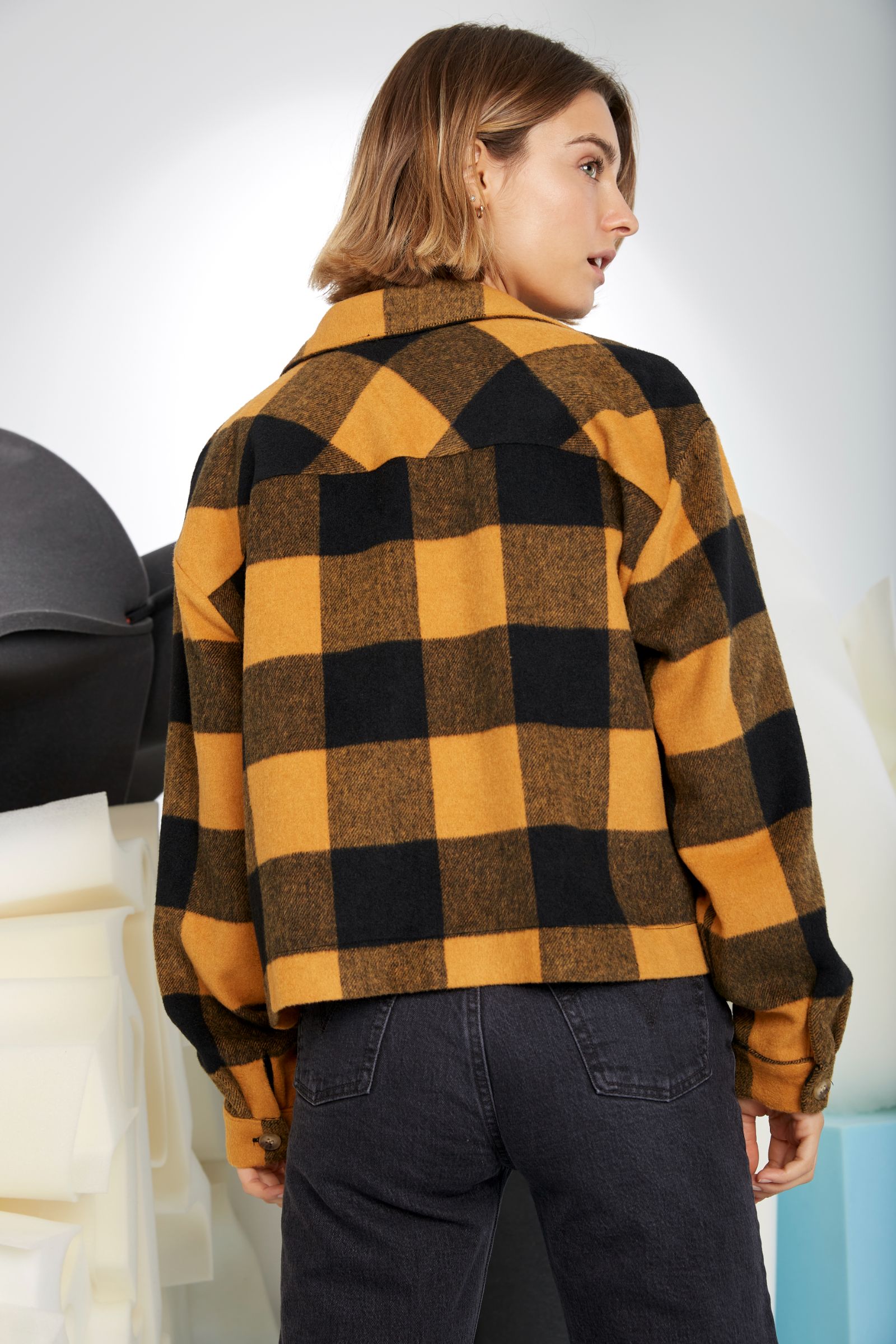 Chaqueta Fuzz Azul - Imagen 6