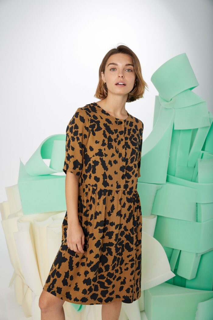 Vestido Lega Marrón