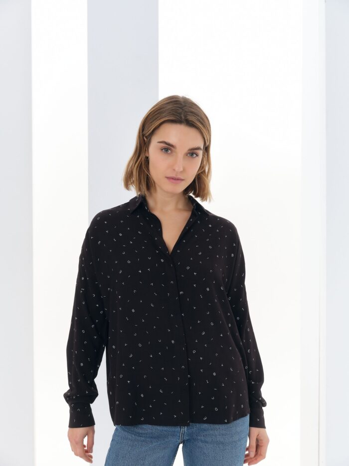 Camisa Alia PV23 Negro