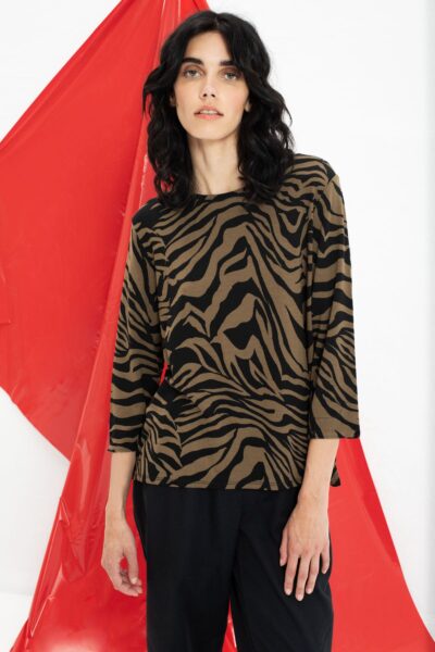 Camiseta Tanaga Marrón