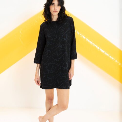 Vestido Caleb OI23/24 Negro