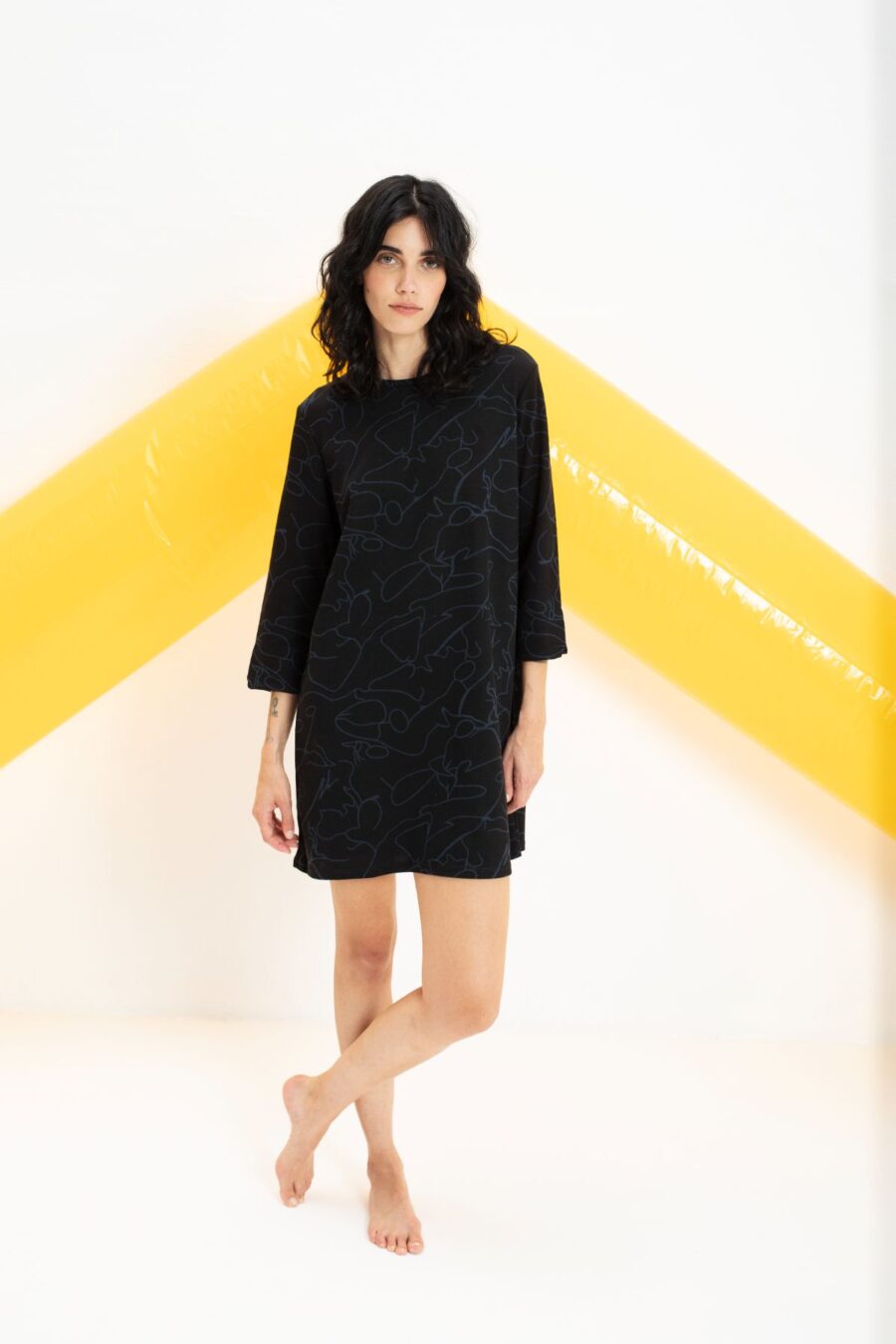 Vestido Caleb OI23/24 Negro