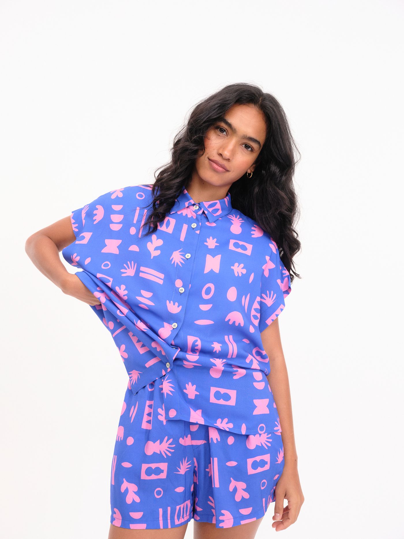 Camisa Jania Azul - Imagen 2