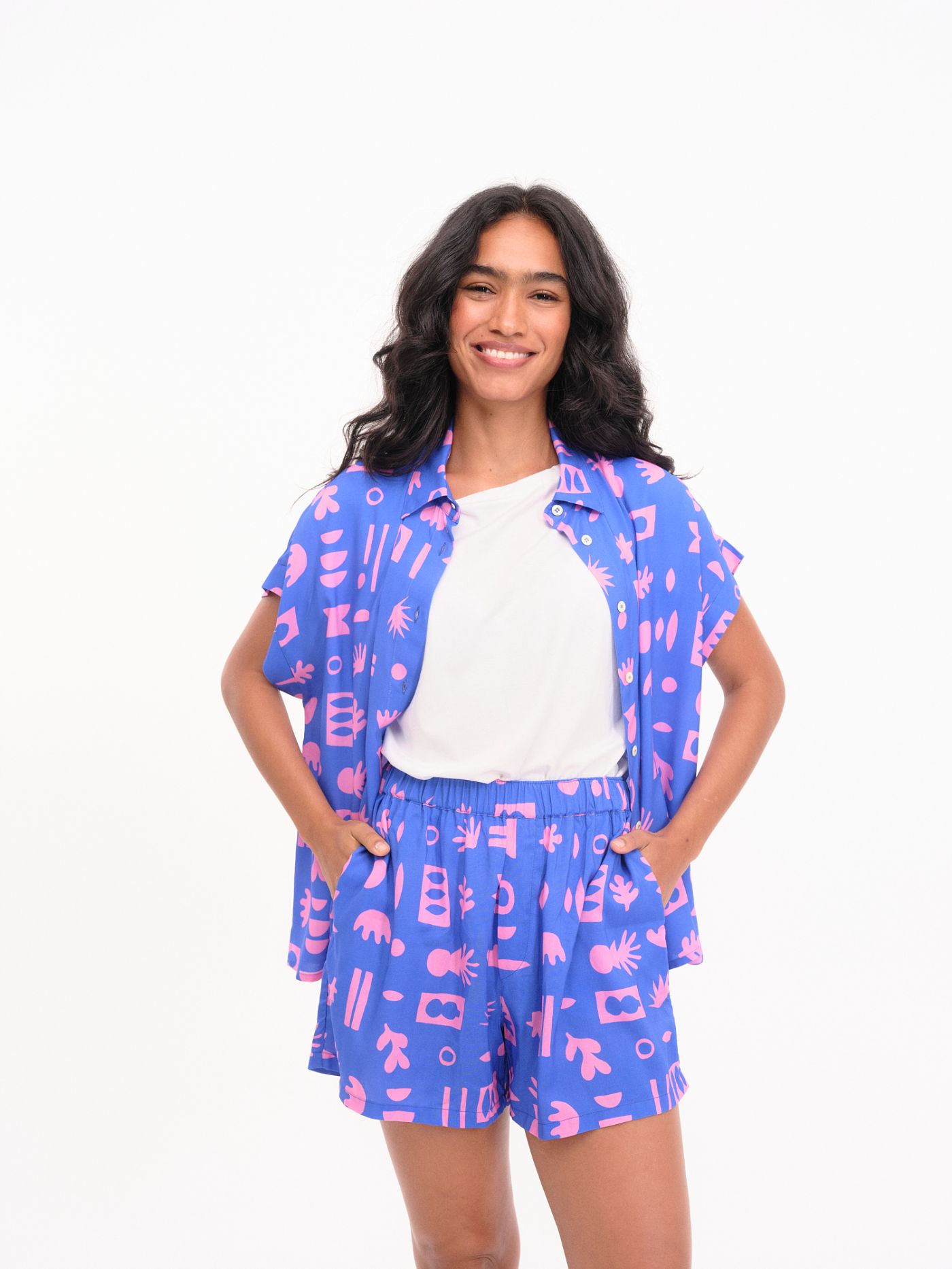 Camisa Jania Azul - Imagen 4