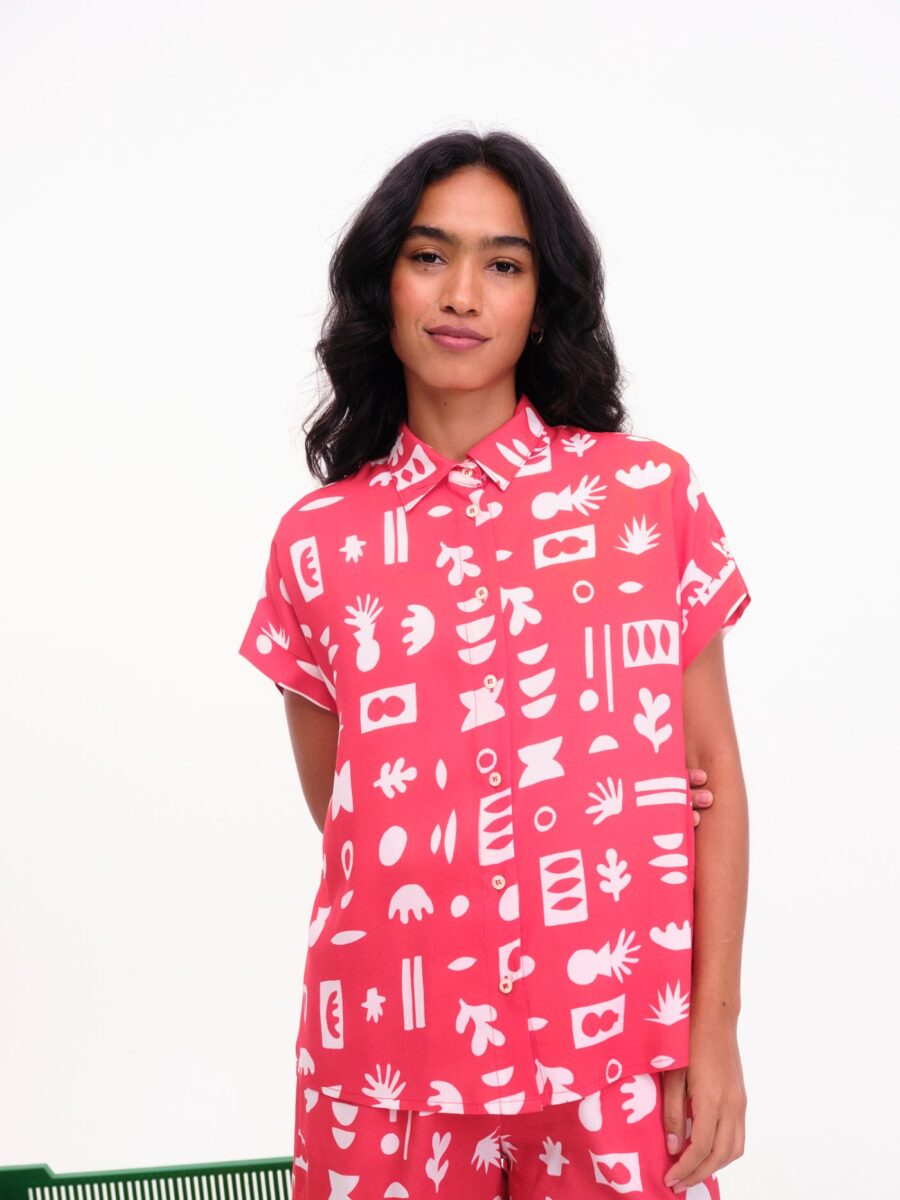 Camisa Jania Rojo