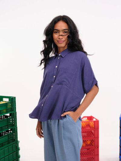 Camisa Sandal Azul Marino