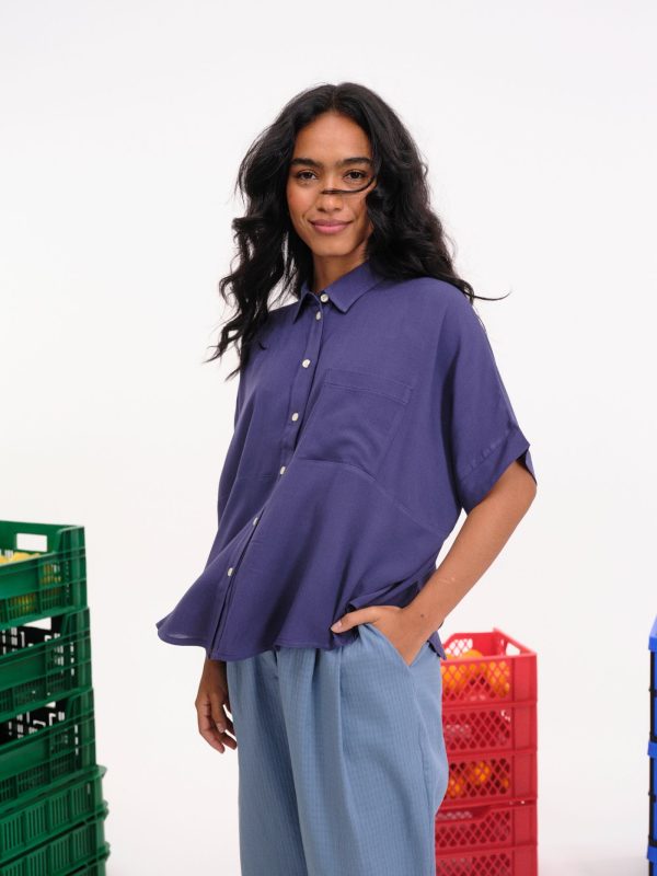 Camisa Sandal Azul Marino