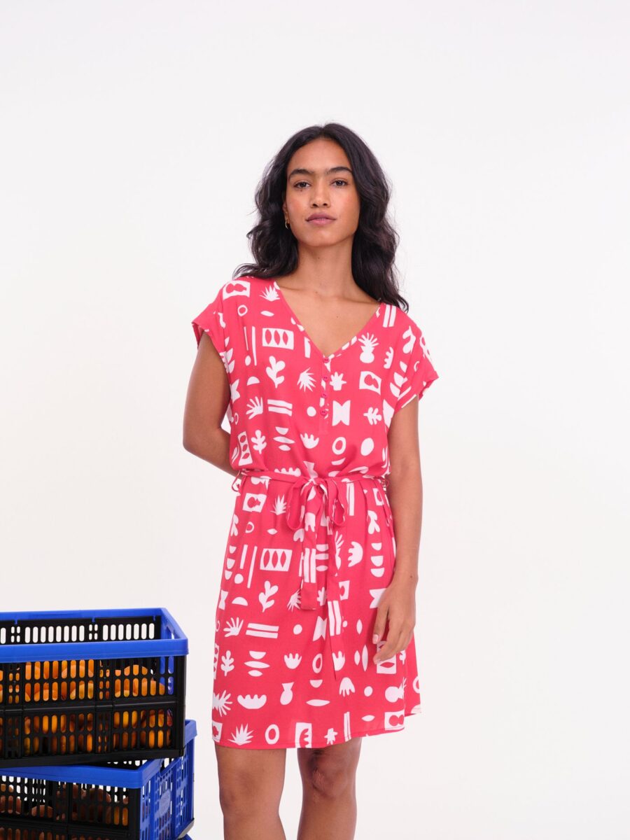 Vestido Gaia Rojo