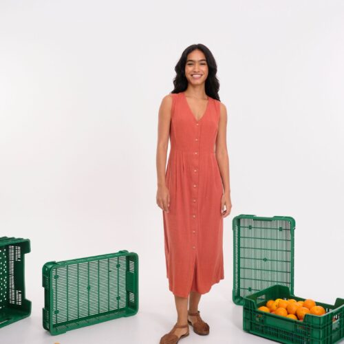 Vestido Melee Caldera