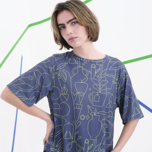 Camiseta Pasolini Azul