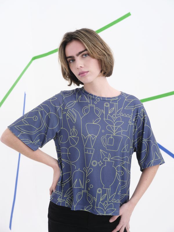 Camiseta Pasolini Azul