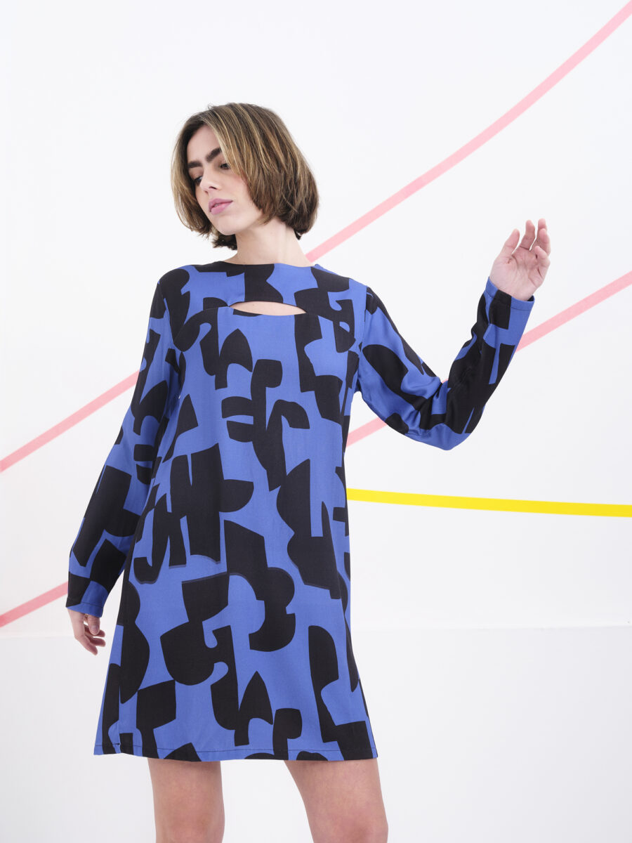 Vestido Burton Azul