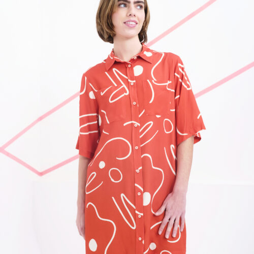 vestido20coppola20lineal20naranja201.jpg Vestido Coppola Naranja Lineal