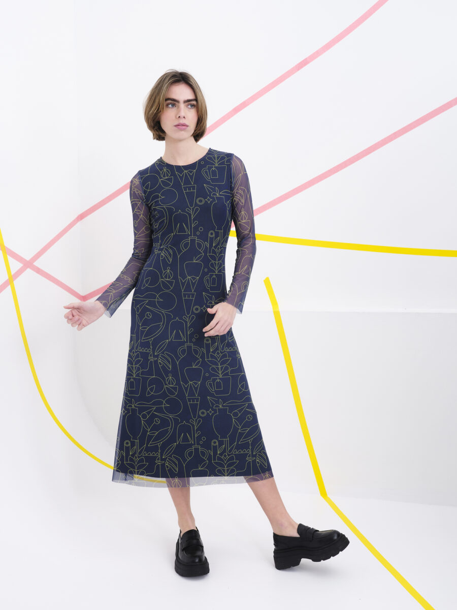 Vestido Lynch Azul