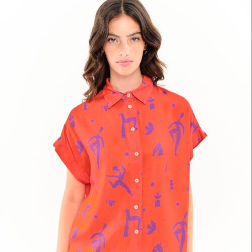 Camisa Jania PV26 Rojo