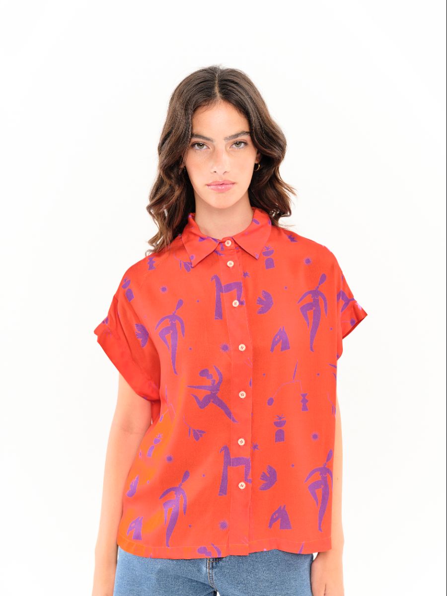 Camisa Jania PV26 Rojo