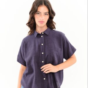 Camisa Sandal Lisa PV26 Azul Marino