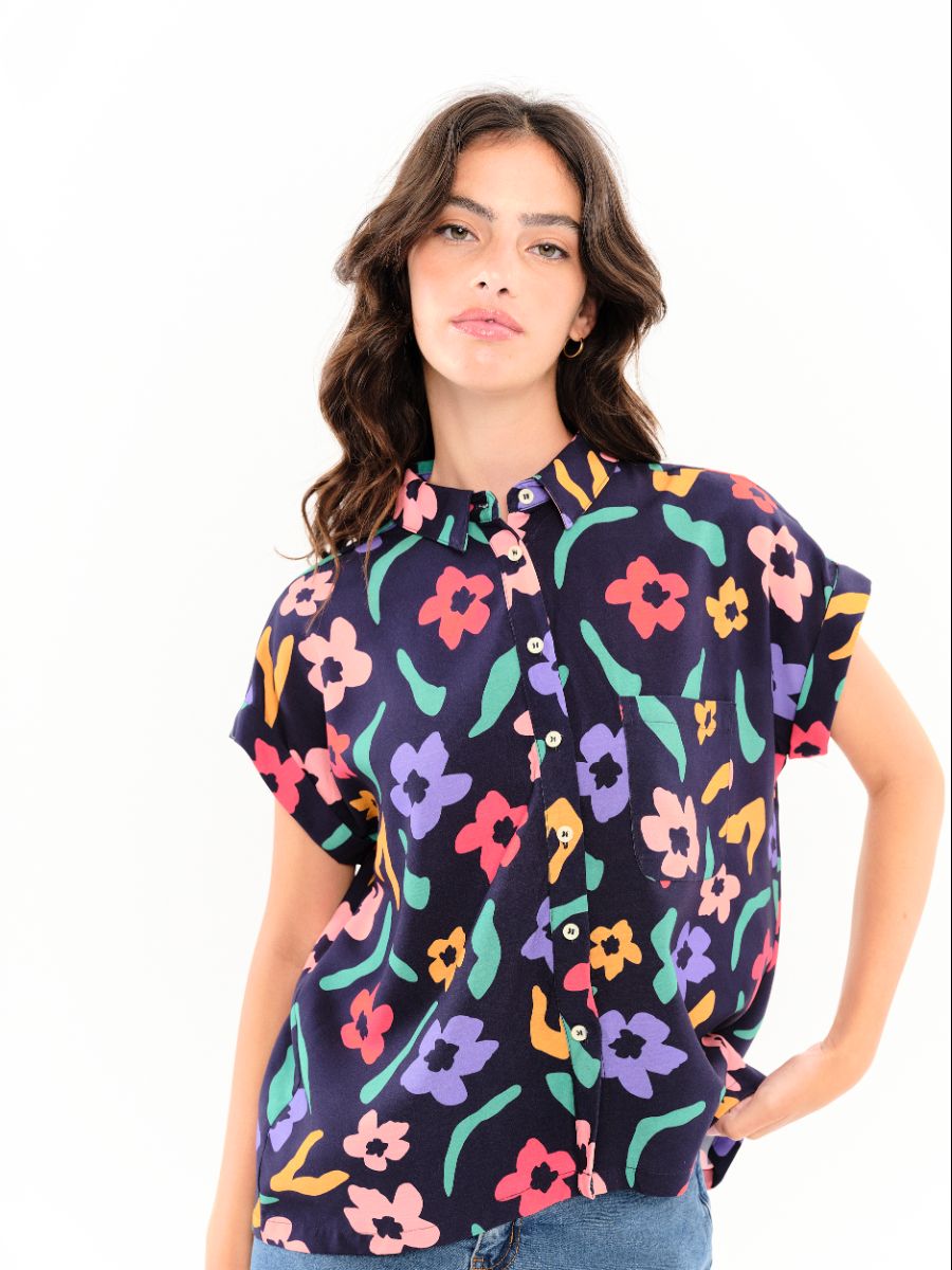 Camisa Sonia PV26 Flores - Imagen 2