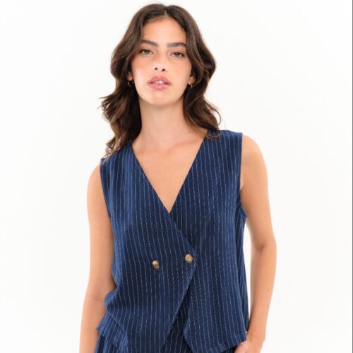 Chaleco Siesta Azul Marino