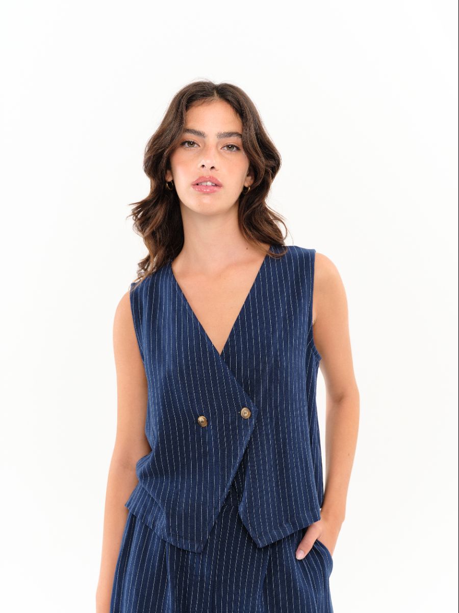 Chaleco Siesta Azul Marino