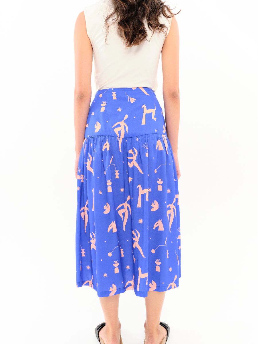 Falda Brisa Azul - Imagen 4