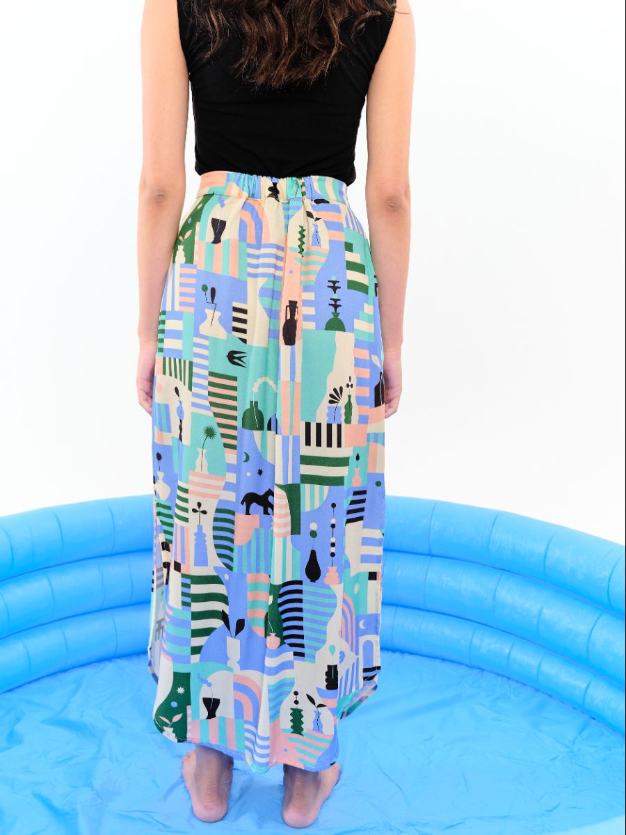 Falda Buganvilla Rosa - Imagen 2