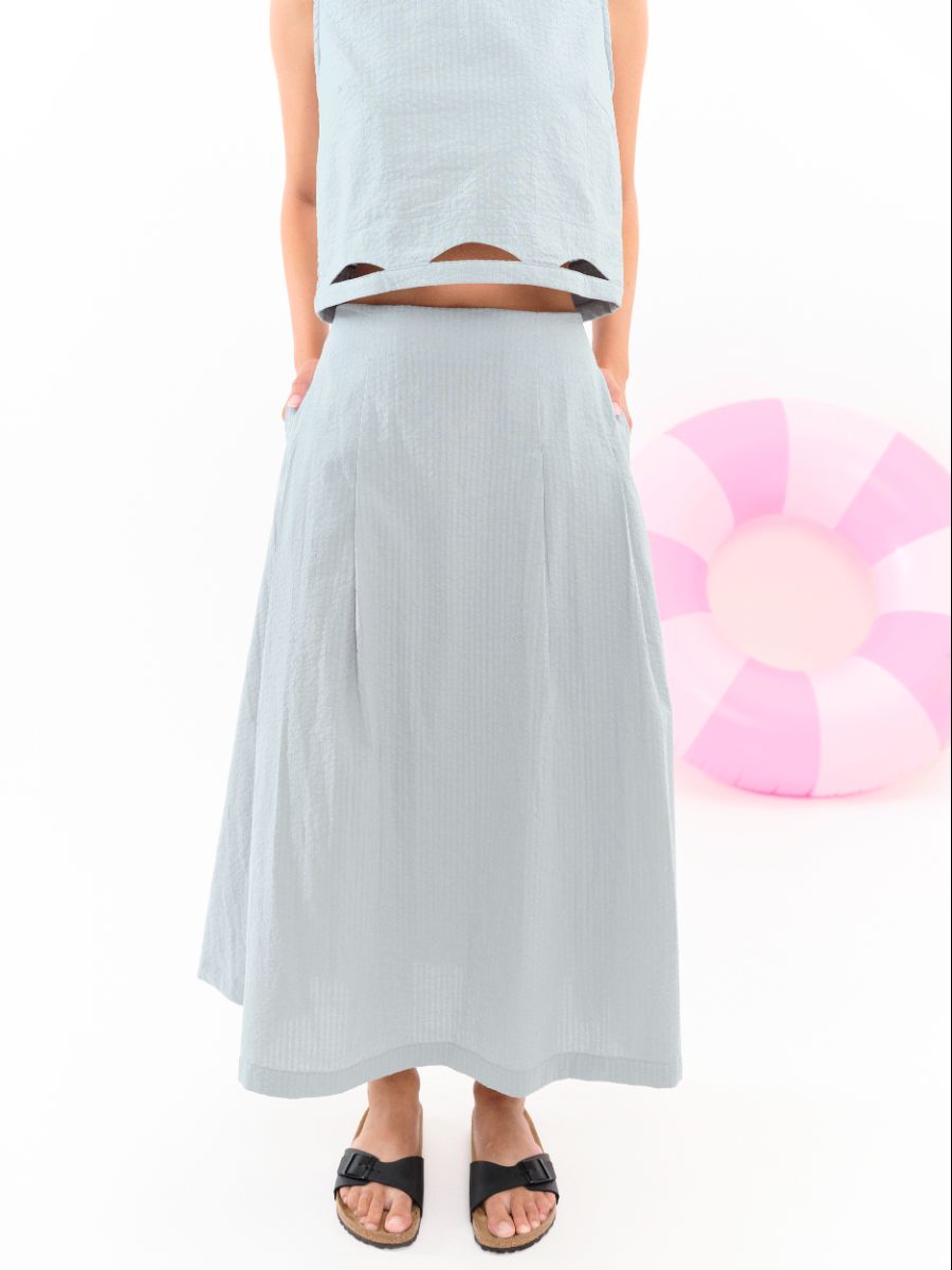 Falda Pétalo Azul - Imagen 3