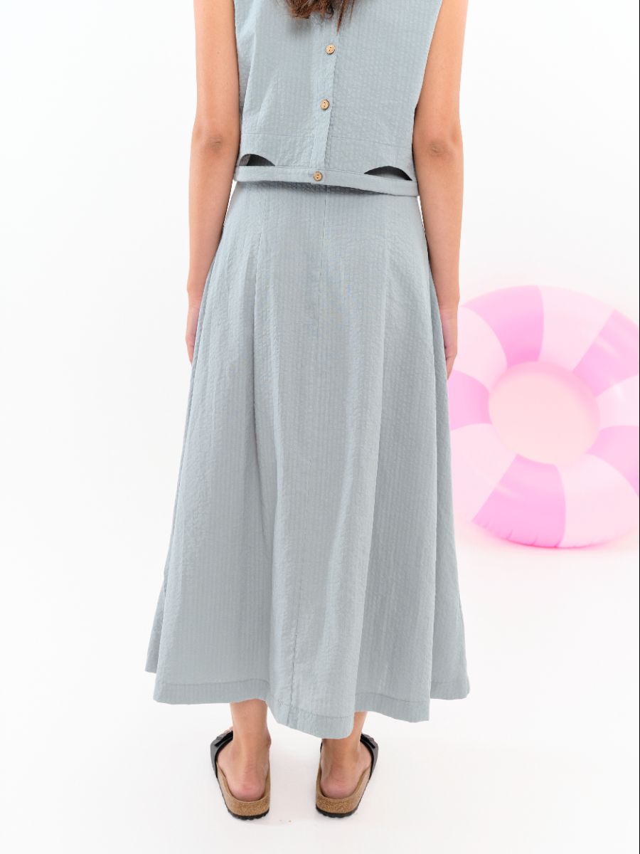 Falda Pétalo Azul - Imagen 2