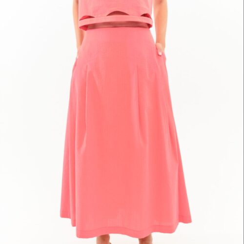 Falda Pétalo Fucsia