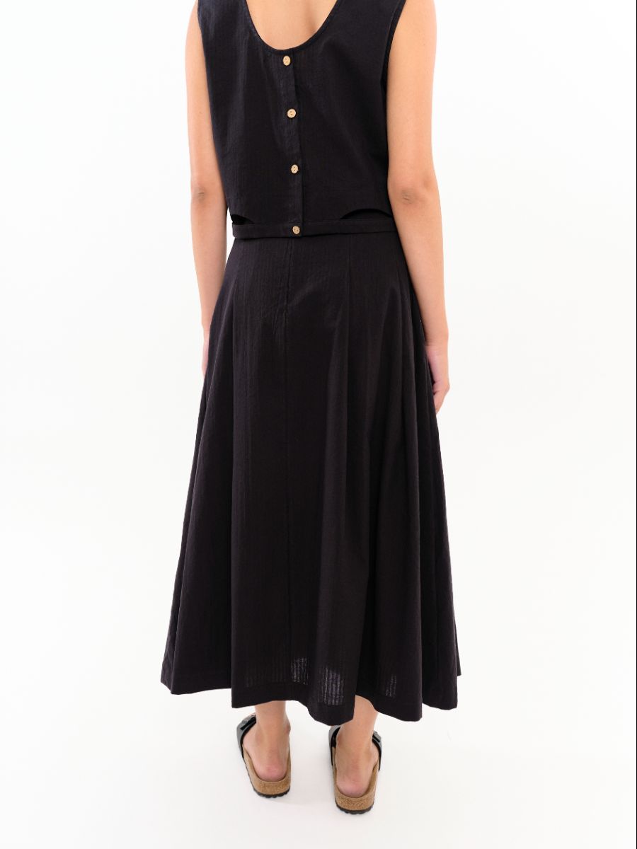 Falda Pétalo Negro - Imagen 2