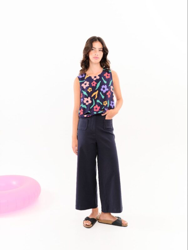 Pantalón Dalia Azul Marino