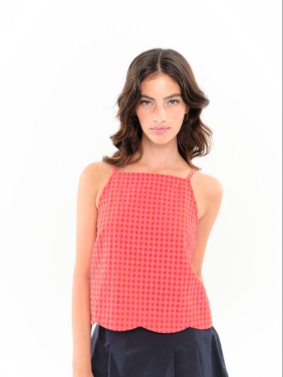 Top Ciani Vichy Rosa