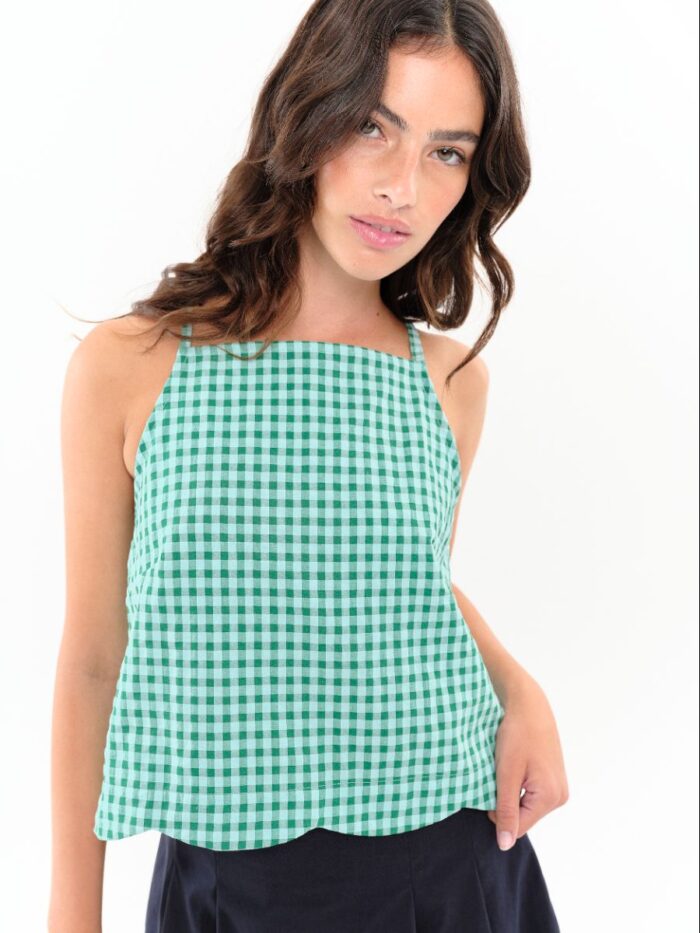 Top Ciani Vichy Verde