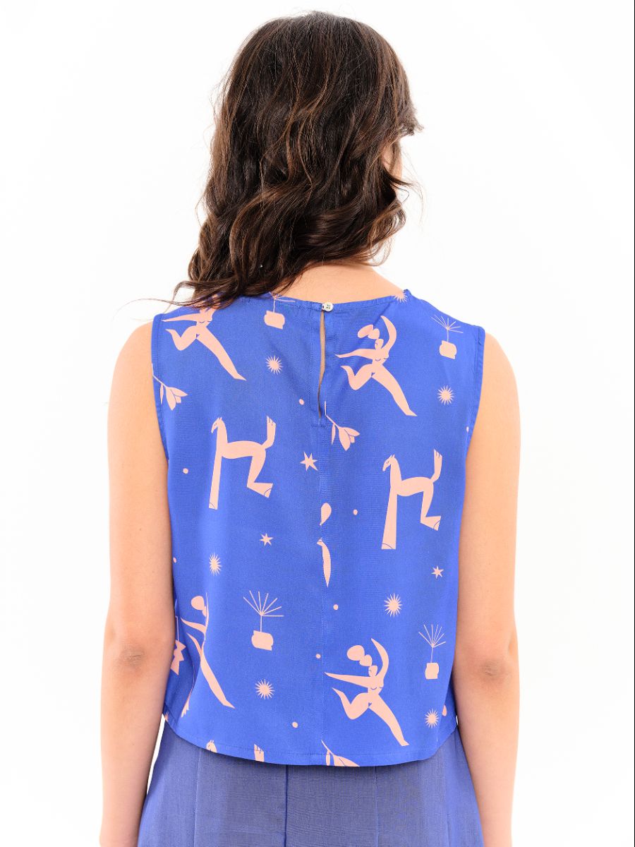 Top Mimosa Azul - Imagen 3