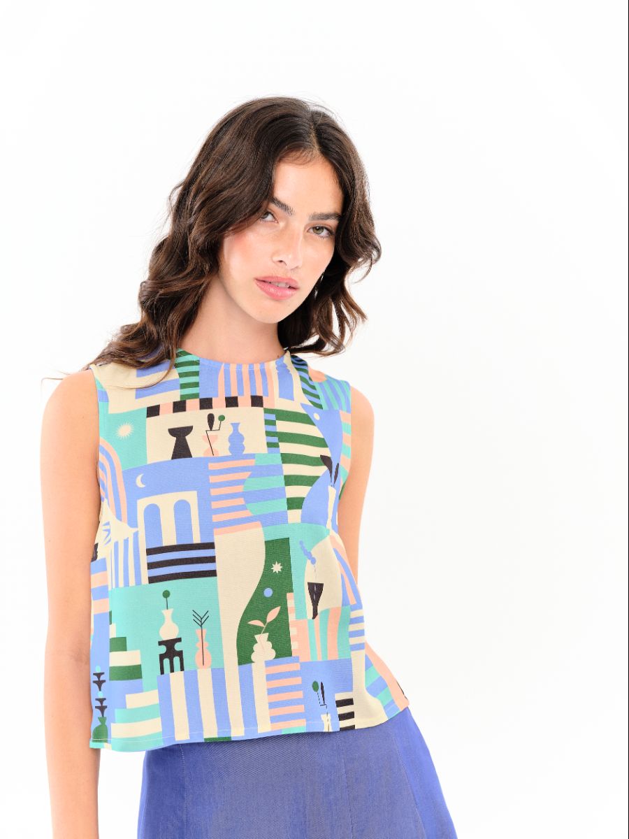 Top Mimosa Rosa - Imagen 2