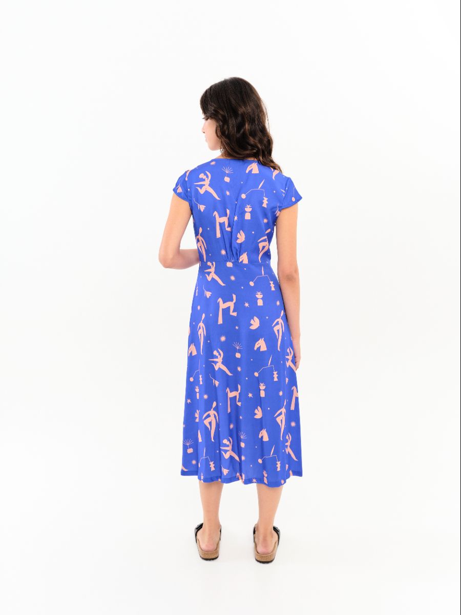 Vestido Aurora PV26 Azul - Imagen 2