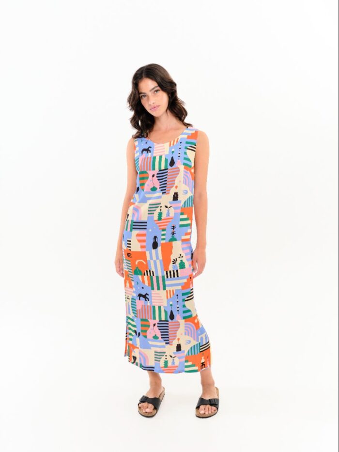 Vestido Lindes Naranja