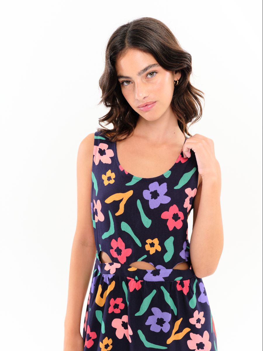 Vestido Mar Flores - Imagen 2