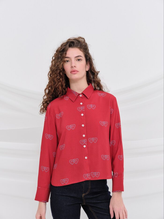 Camisa KUBRICK Rojo