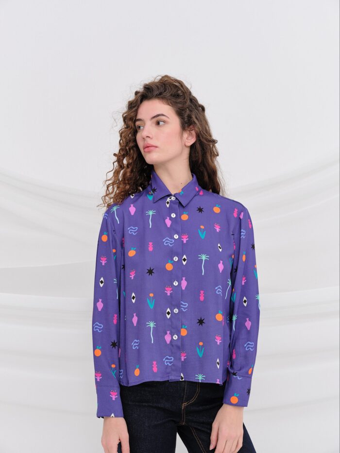 Camisa KUBRICK Morado