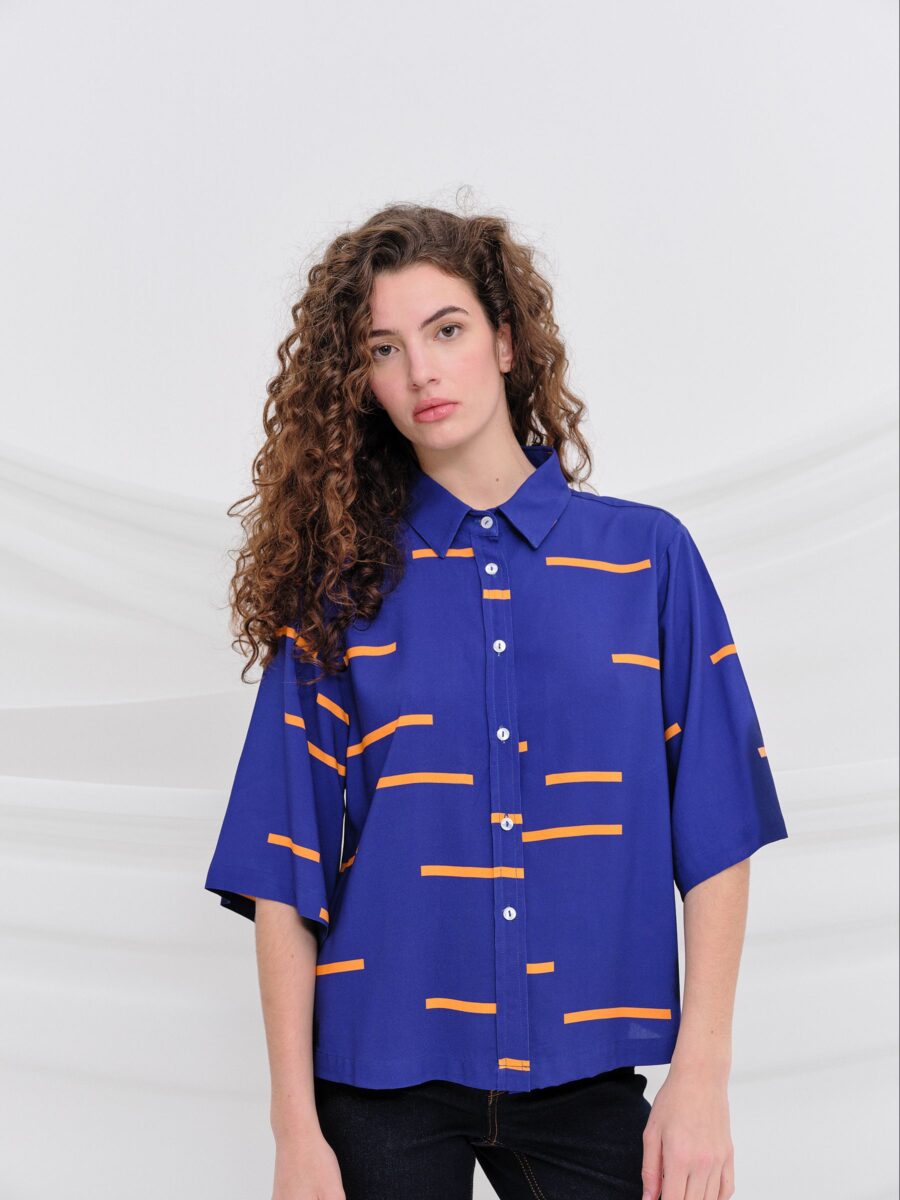 Camisa ALINAK Azul Klein