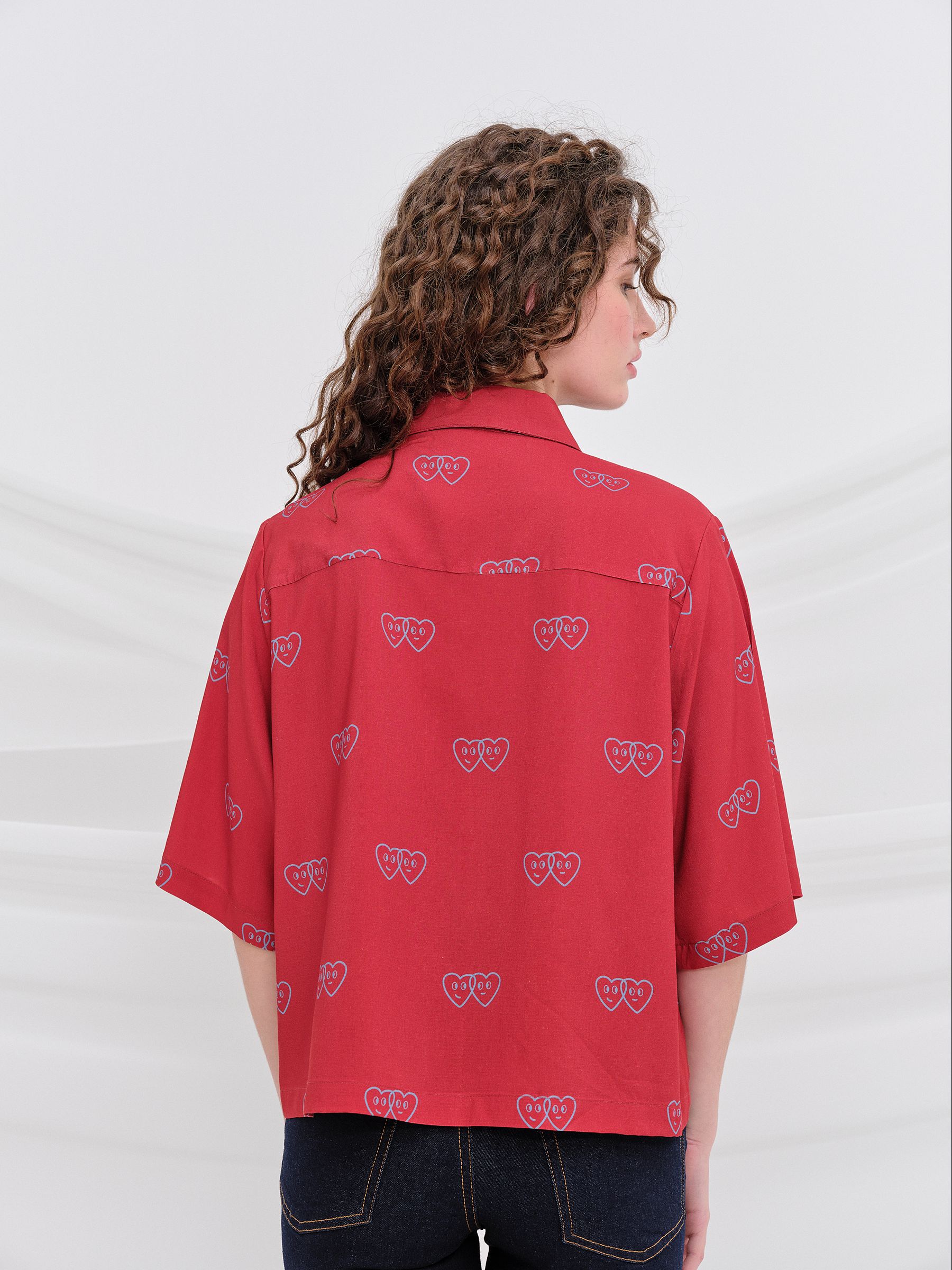 Camisa ALINAK Rojo - Imagen 2